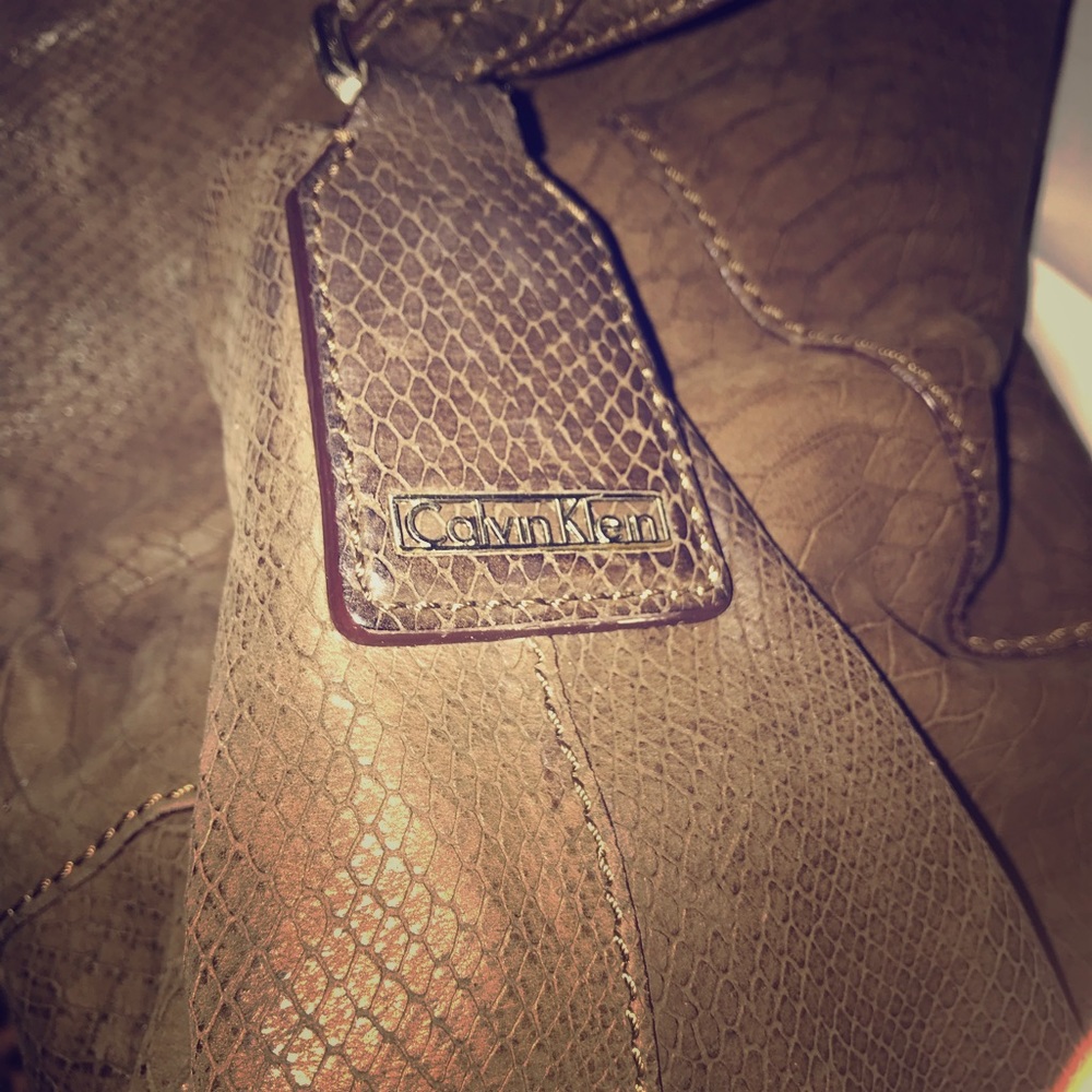 Calvin Klein leather handbag